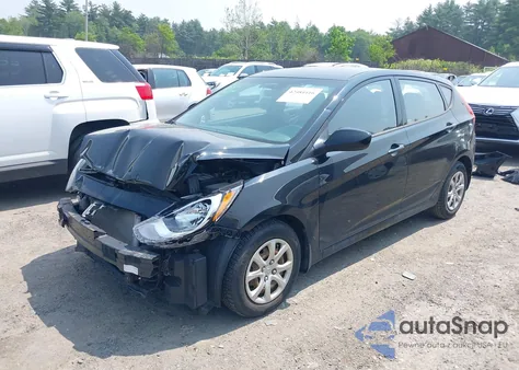 2013 Hyundai Accent Gs из США, поврежденный, VIN KMHCT5AE8DU121736